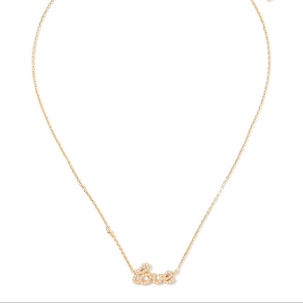 “Love” necklace